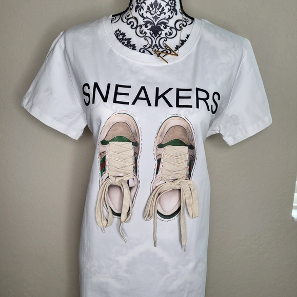 Cotton white dress - Picture 5 of 9